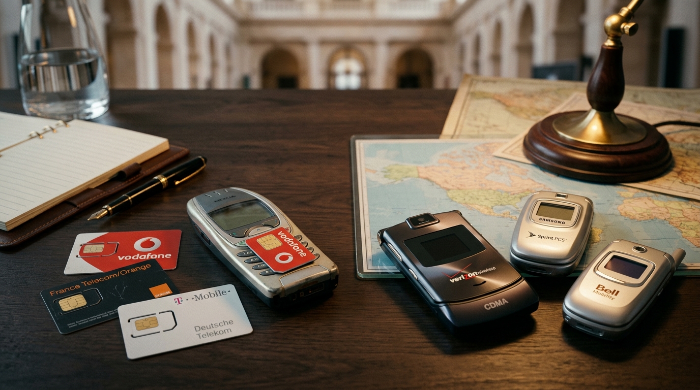 Evropa i Severna Amerika: različiti putevi mobilnih mreža