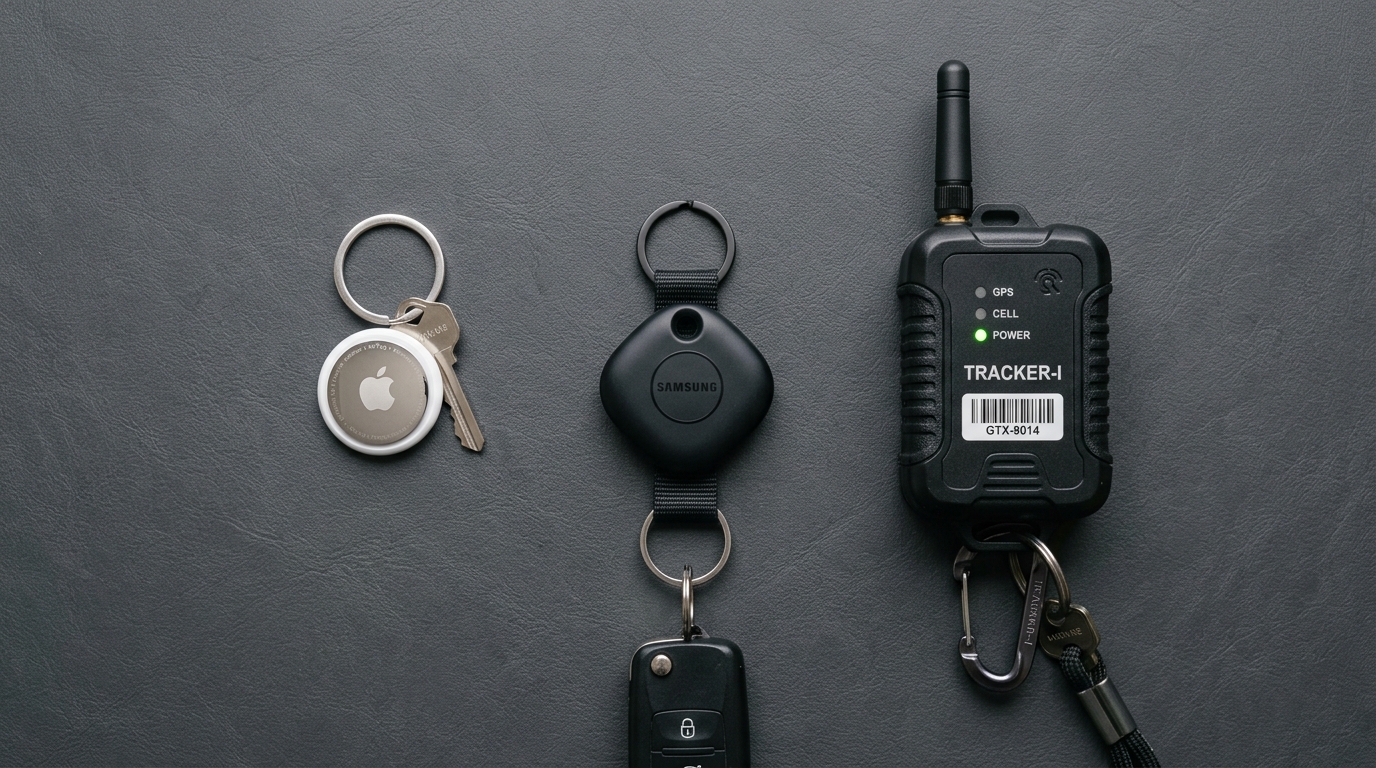 Bluetooth, GPS i UWB lokatori: tri različite stvari